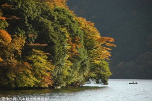 芦ノ湖の紅葉