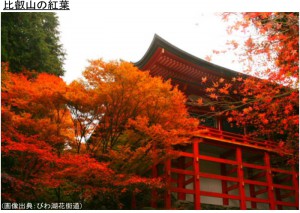 比叡山の紅葉