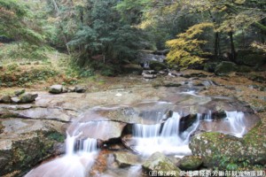 成川渓谷の紅葉