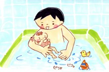 パパとお風呂