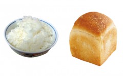 白米とパン