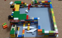 レゴで作った飛行場